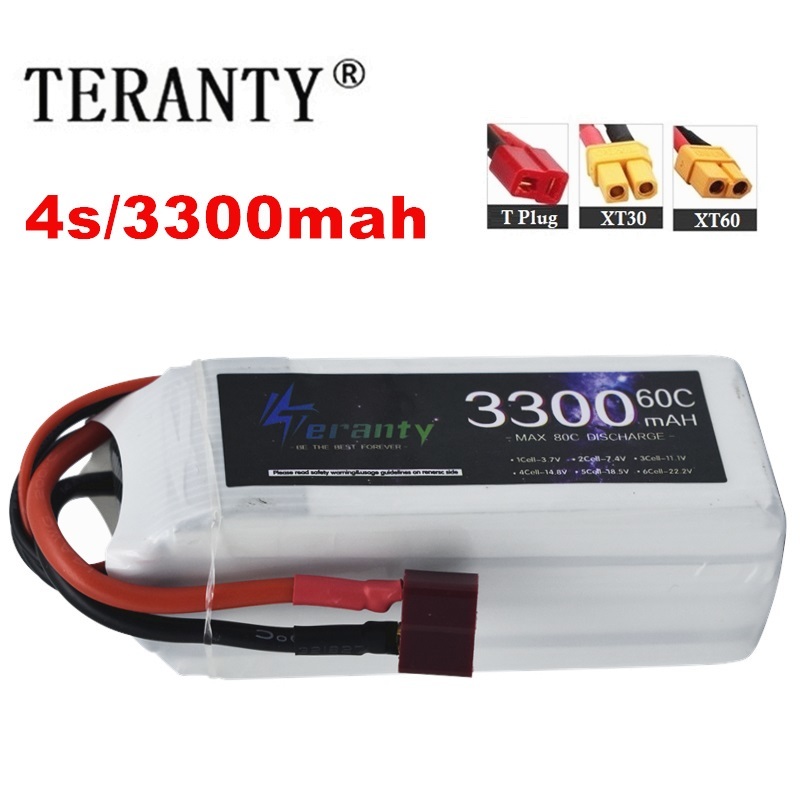 Drone Rc Leading - LiPo Rechargeable Battery 4S 3300mAh 60C