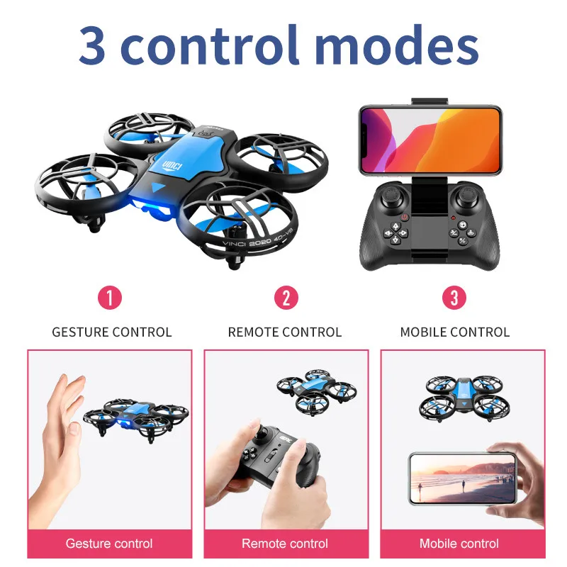 V8 New Mini Drone 4K Professio - Drone Ae Rc 评论和价格