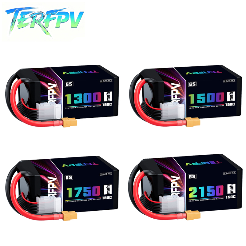 TERFPV Lipo Battery 6S 22.2V 1 - Drone Rc Leading 评论和价格