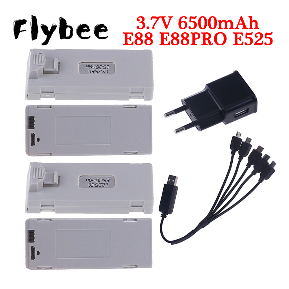 Original E88 Battery 3.7V 6500 - Drone E88 Rc Quadcopter 评论和价格