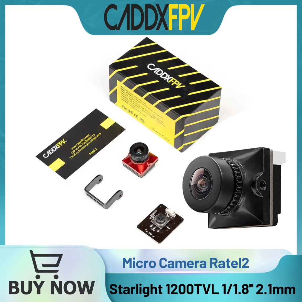 CADDX Micro FPV Camera Ratel 2 - Drone Ae Rc 评论和价格