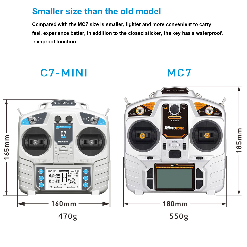 MicroZone MC7 Controller C7 MI - Drone Rc Leading 评论和价格