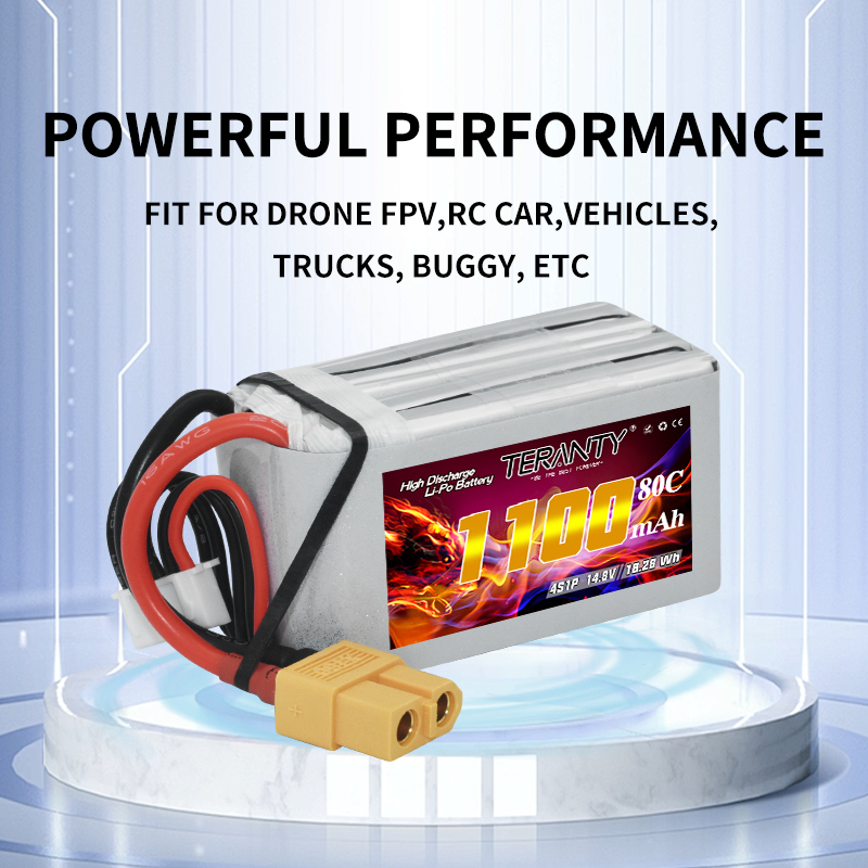 TERANTY 4S 1100mAh 80C/160C Li - Drone Rc Leading 评论和价格