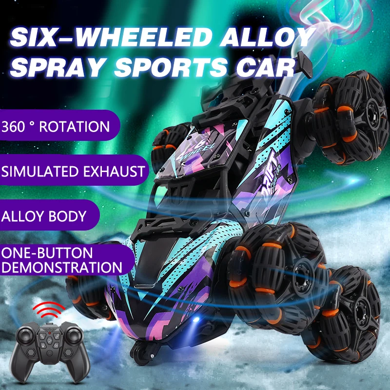 Six Wheels Dual RC Car Toy Spr - Drone Ae Rc 评论和价格