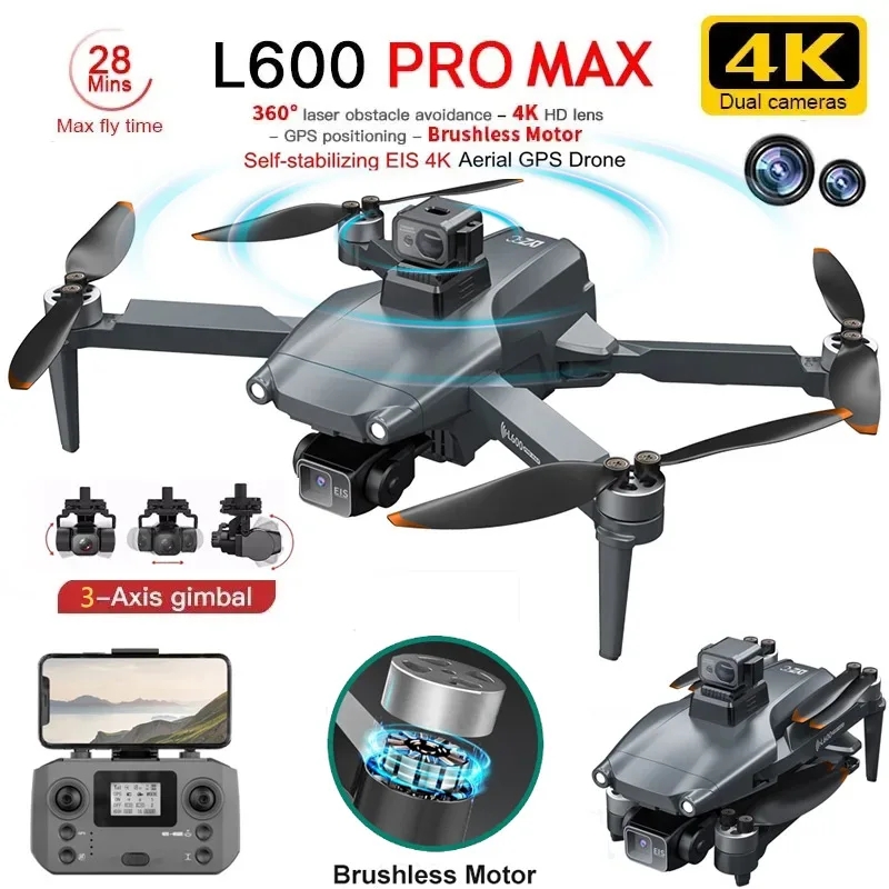 L600 PRO MAX GPS Drone Profess - Drone Ae Rc 评论和价格