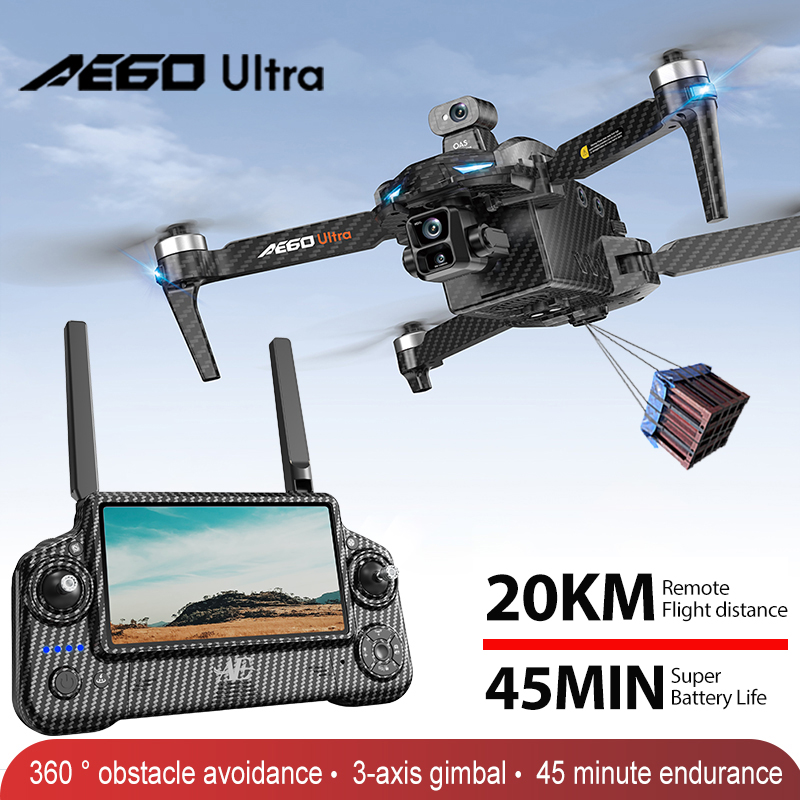 AE60 GPS Drone Professional 8K - Drone Ae Rc 评论和价格