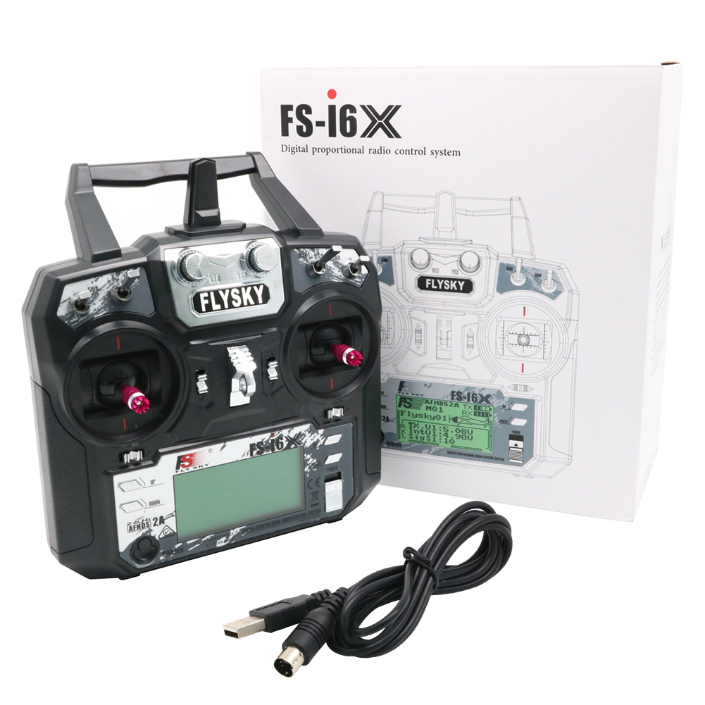 FLYSKY FS-i6X FS i6X 10CH 2.4G - Drone Rc Leading 评论和价格